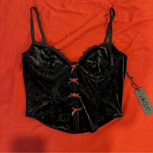 Widow x Dolls Kill Covet You Corset Top